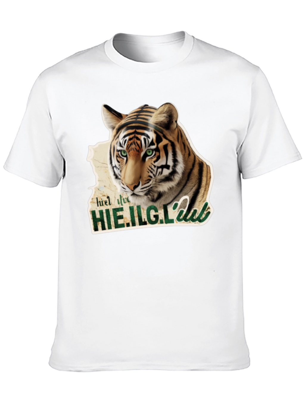 Tiger Graphic Tee - Bold Animal Print T-Shirt