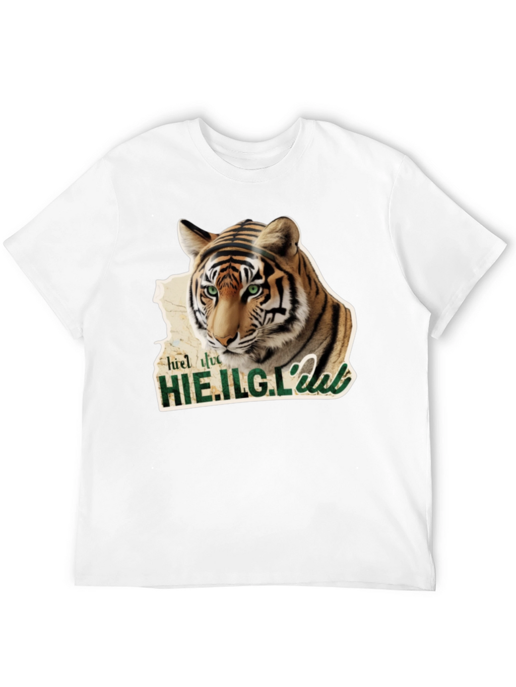 Tiger Graphic Tee - Bold Animal Print T-Shirt