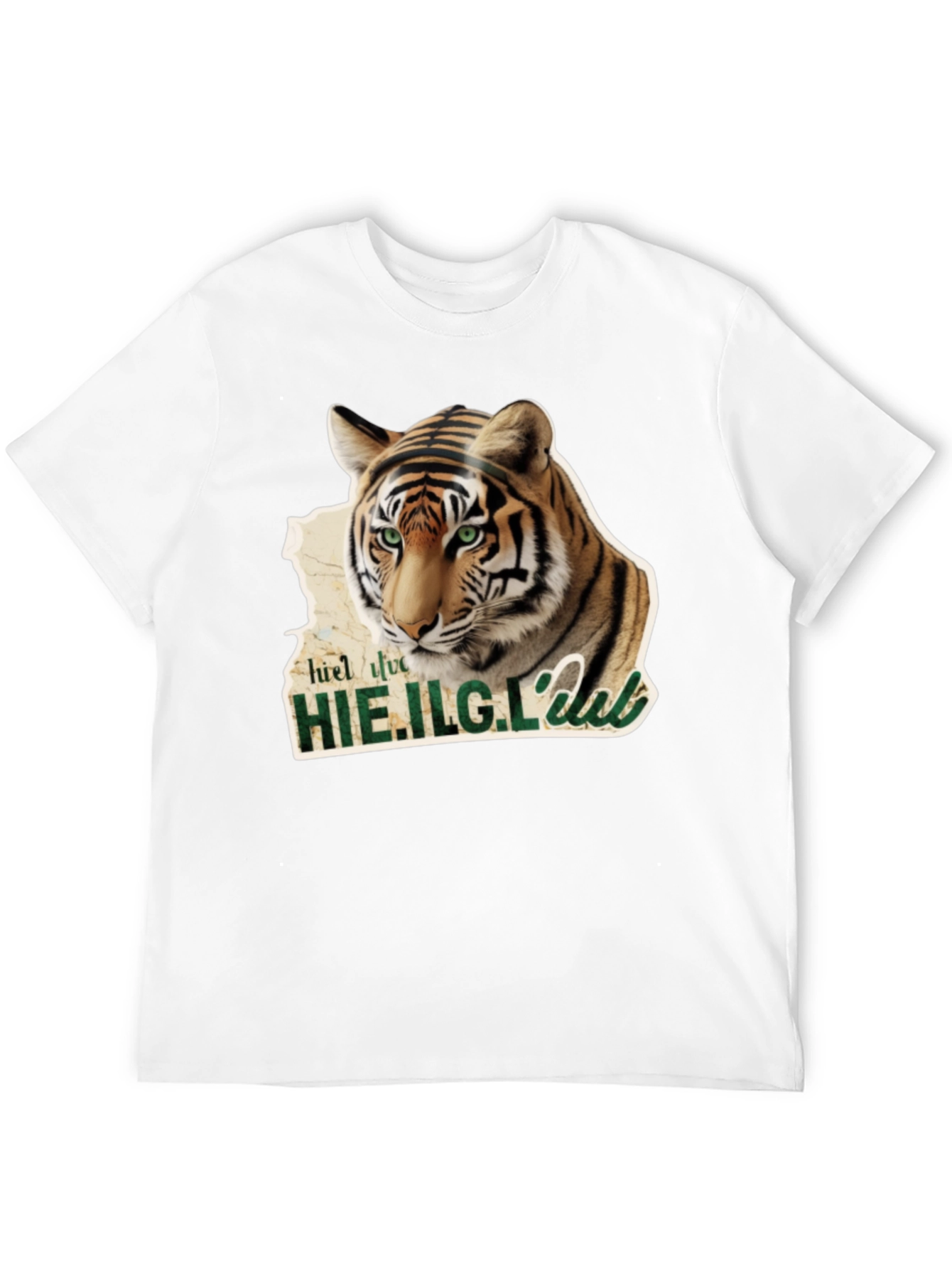 Tiger Graphic Tee - Bold Animal Print T-Shirt