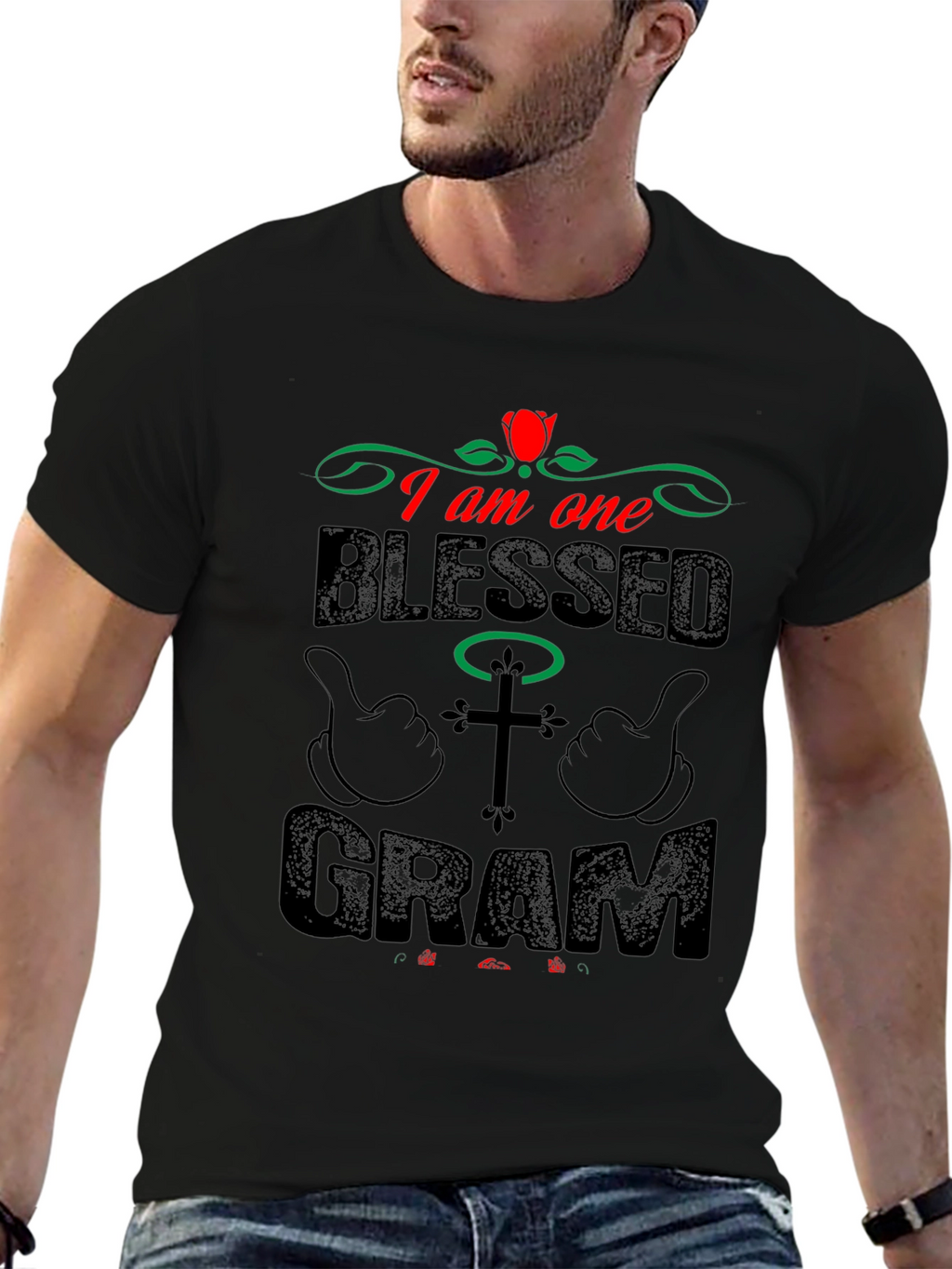 Blessed Gram T-Shirt - Christian Gift