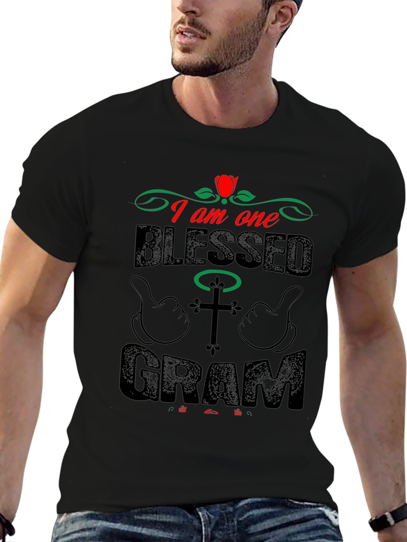 Blessed Gram T-Shirt - Christian Gift