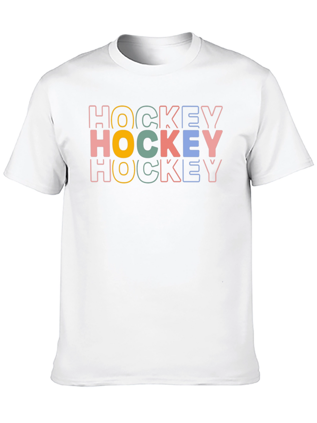 Retro Hockey T-Shirt - Stylish Sportswear