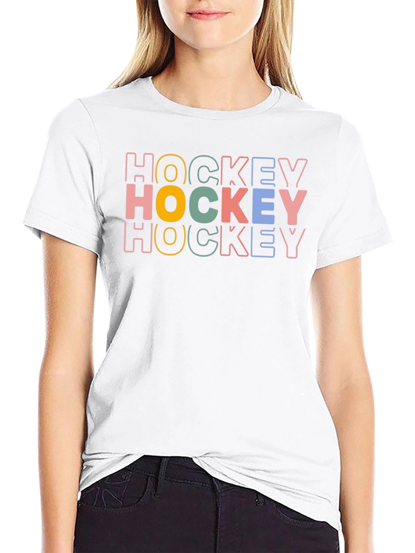 Retro Hockey T-Shirt - Stylish Sportswear