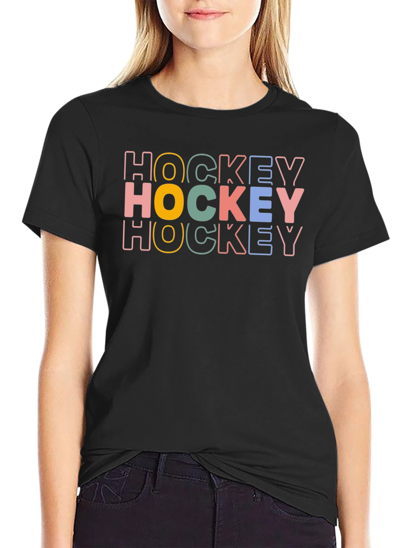 Retro Hockey T-Shirt - Stylish Sportswear