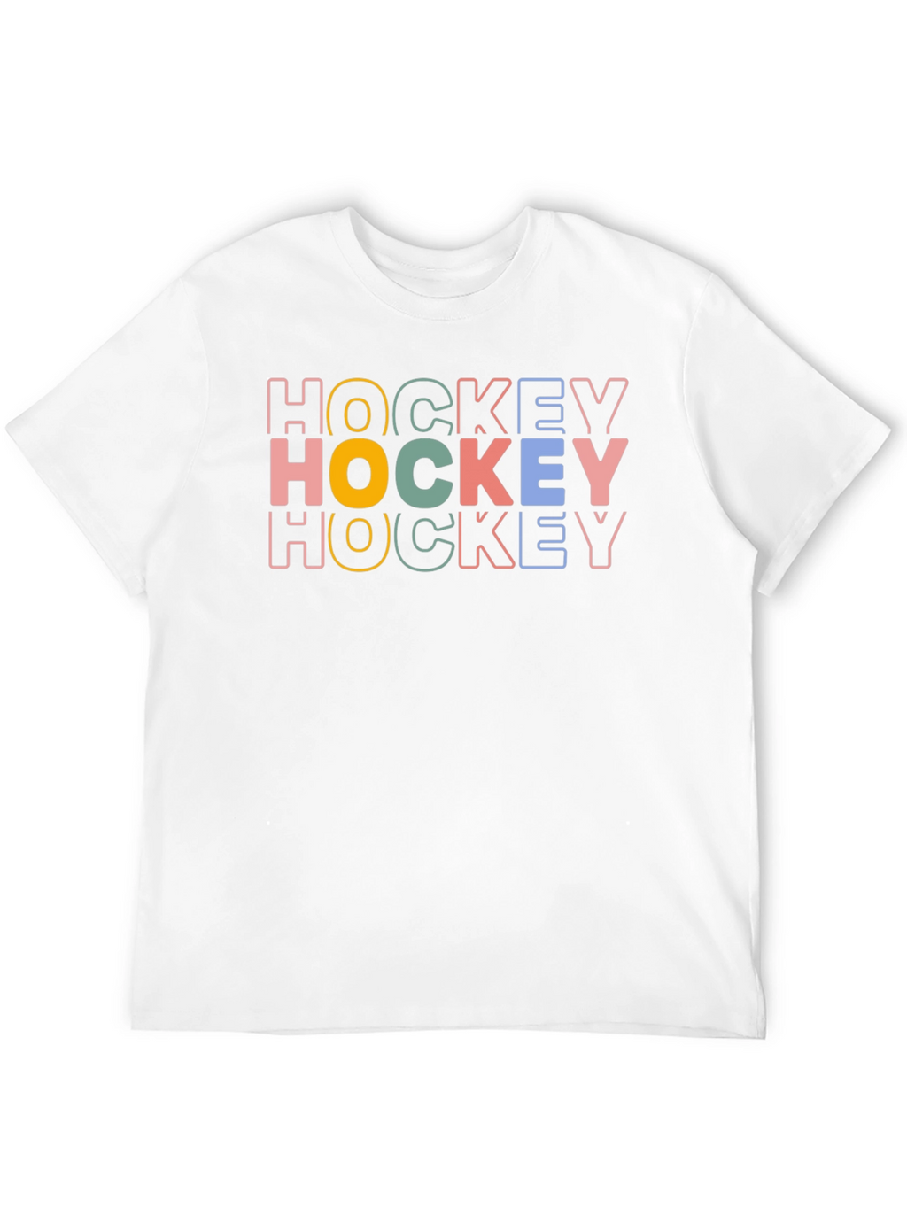 Retro Hockey T-Shirt - Stylish Sportswear