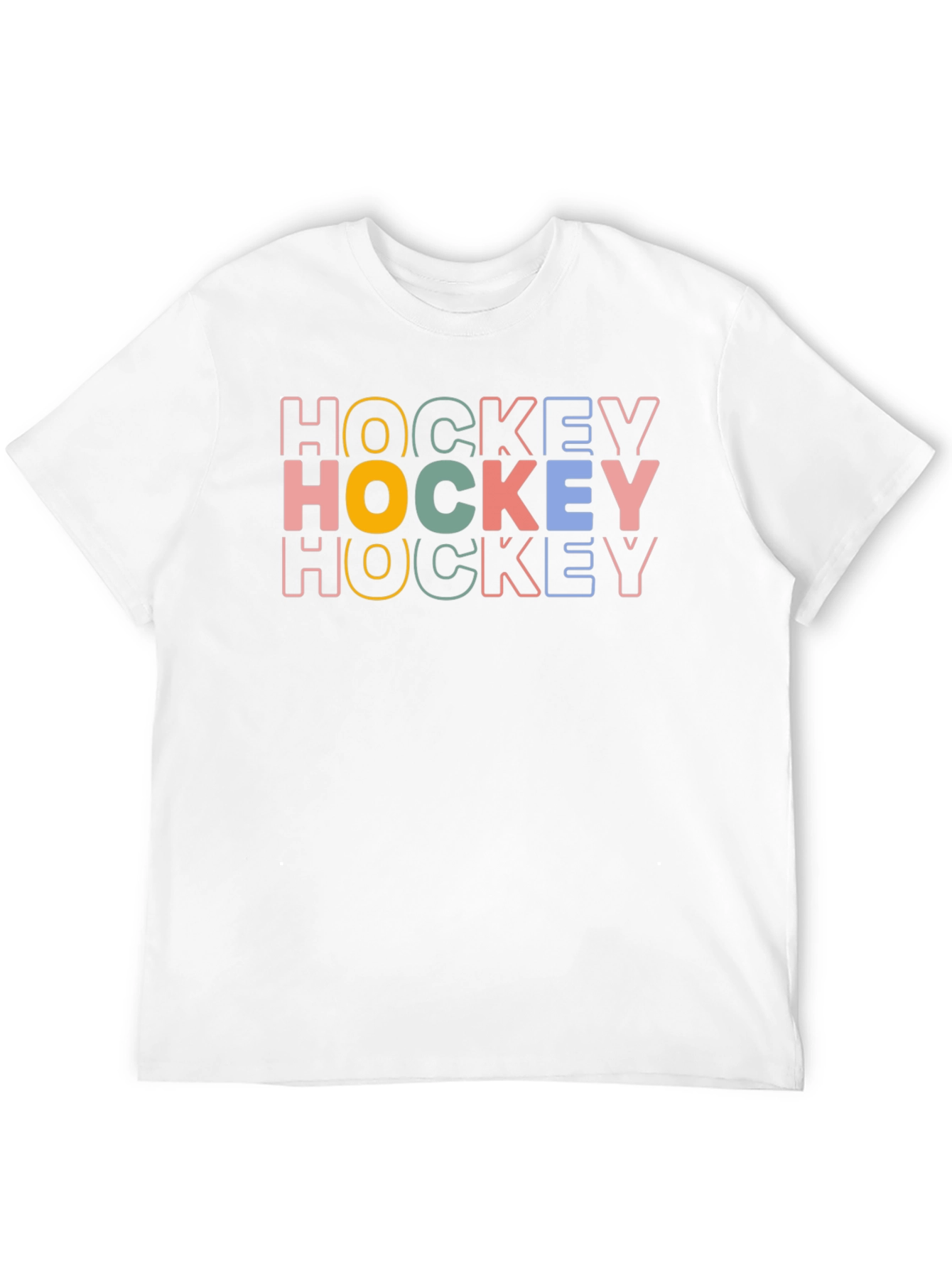 Retro Hockey T-Shirt - Stylish Sportswear