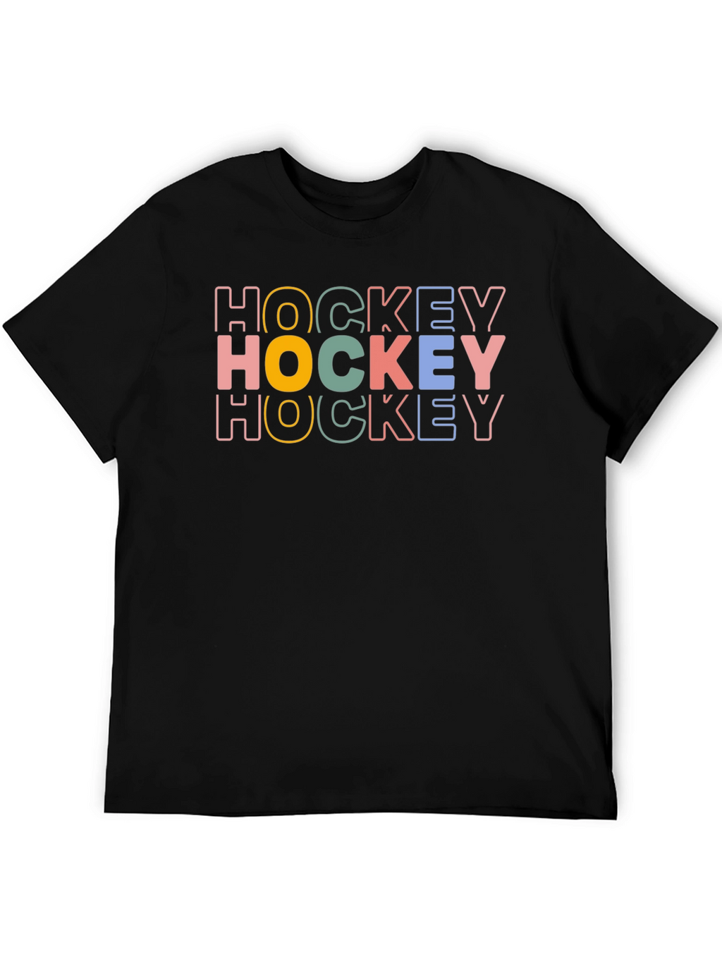 Retro Hockey T-Shirt - Stylish Sportswear