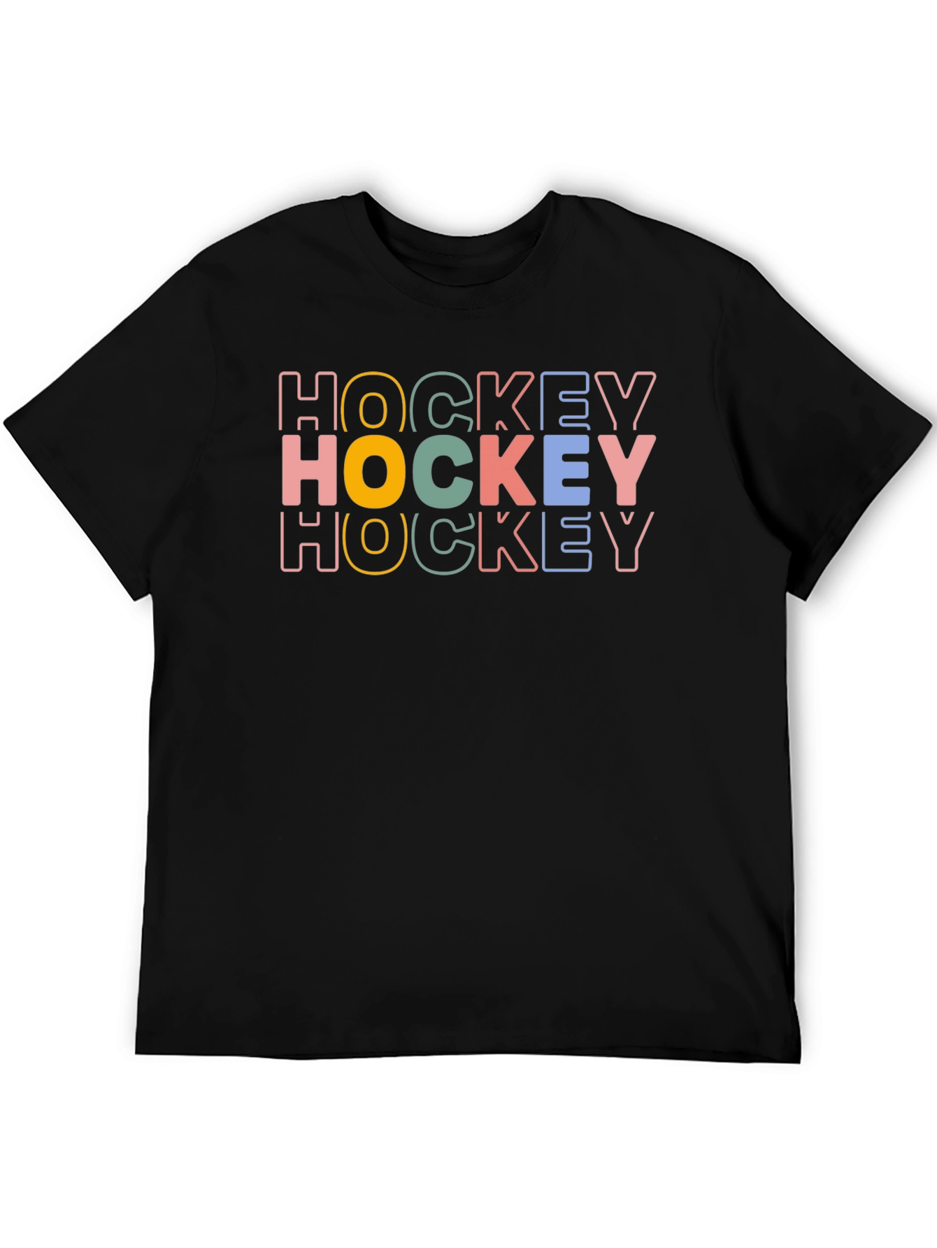 Retro Hockey T-Shirt - Stylish Sportswear