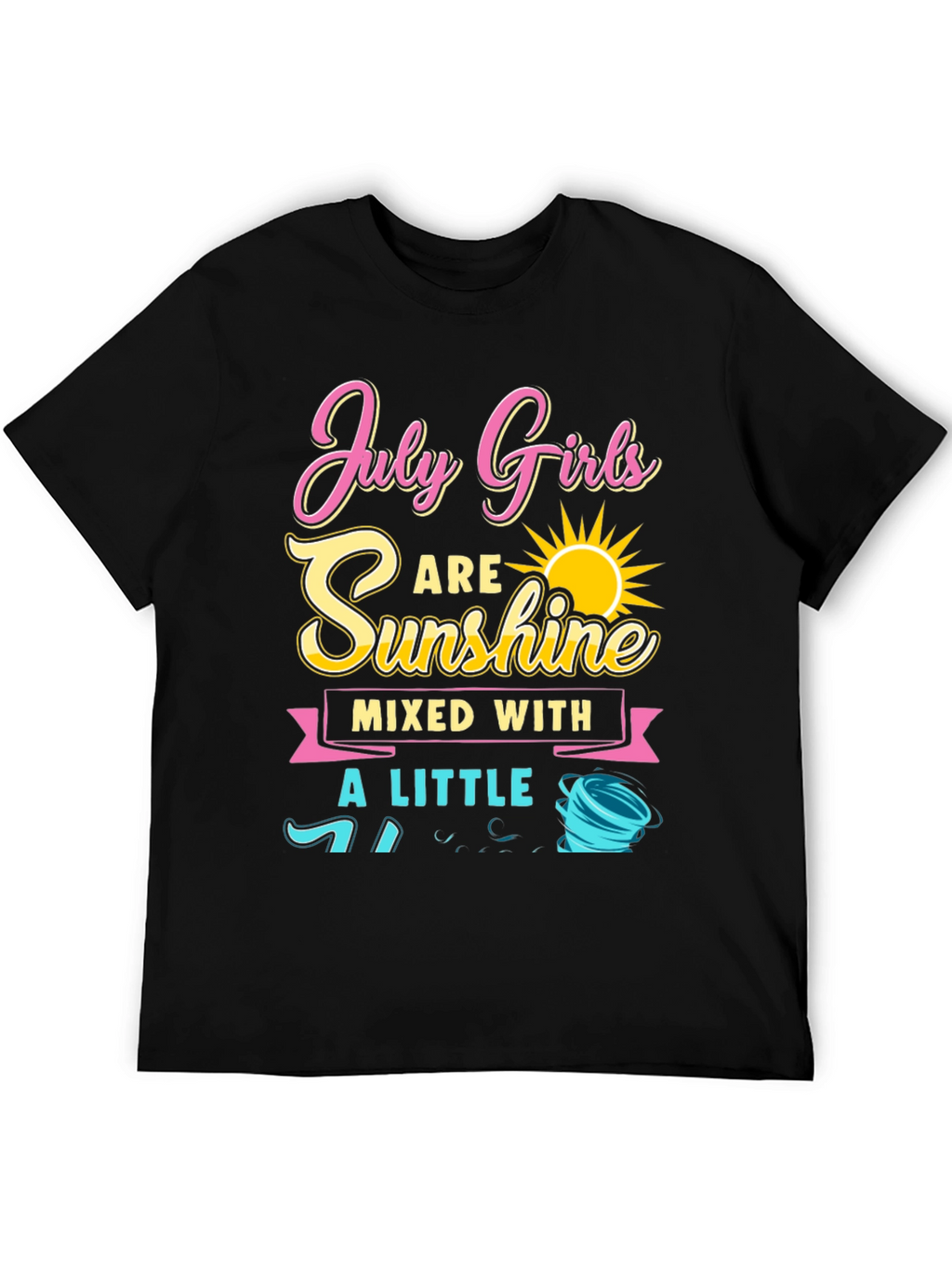 July Girls Sunshine & Little Hurricane Graphic Tee