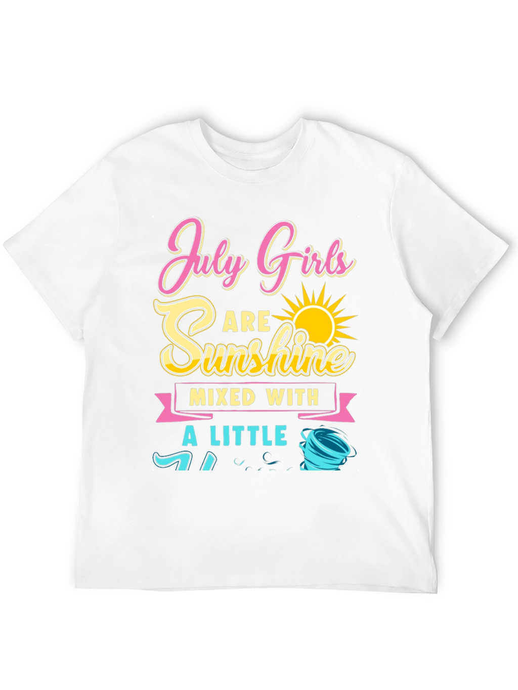 July Girls Sunshine & Little Hurricane Graphic Tee