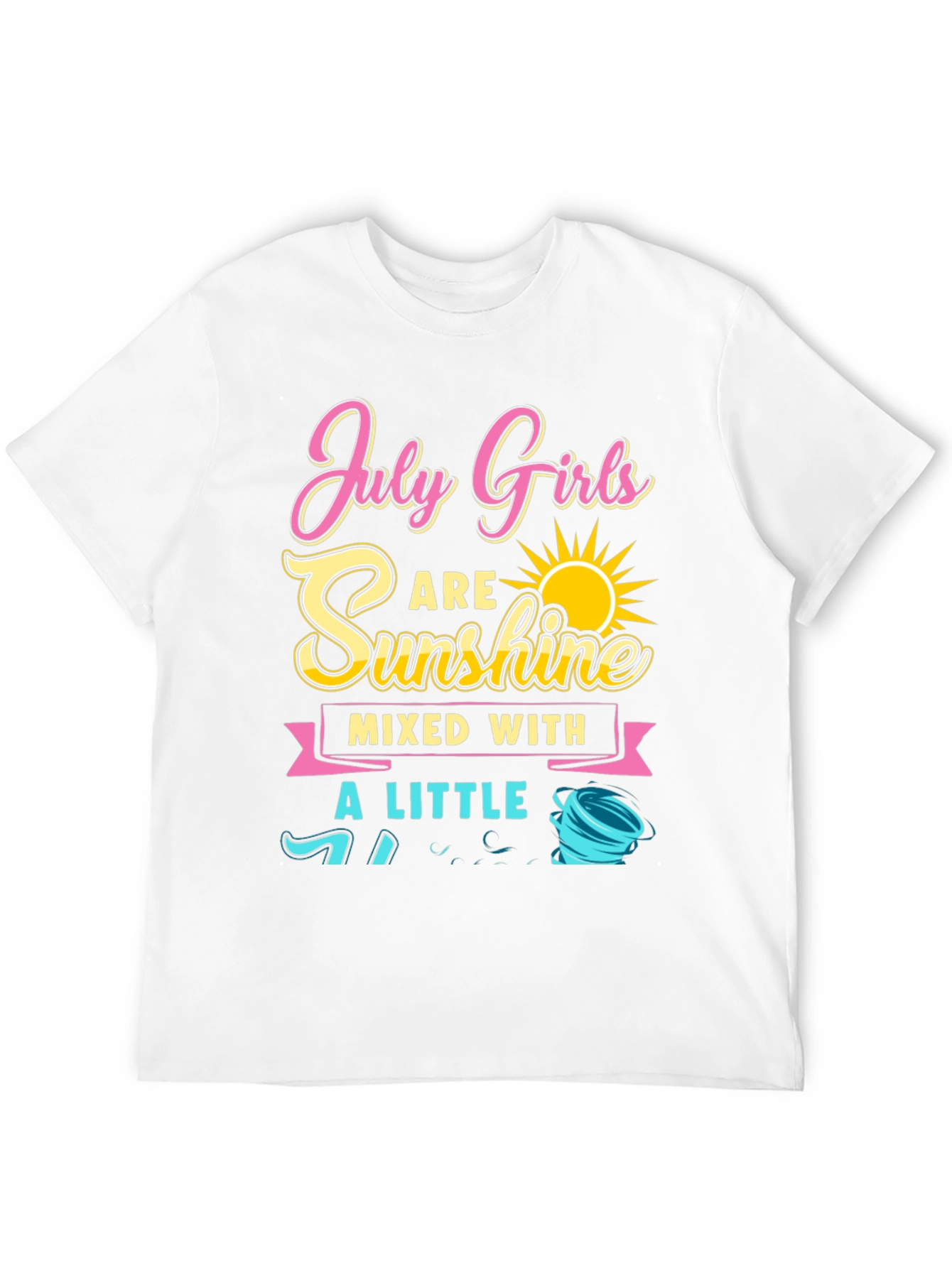 July Girls Sunshine & Little Hurricane Graphic Tee