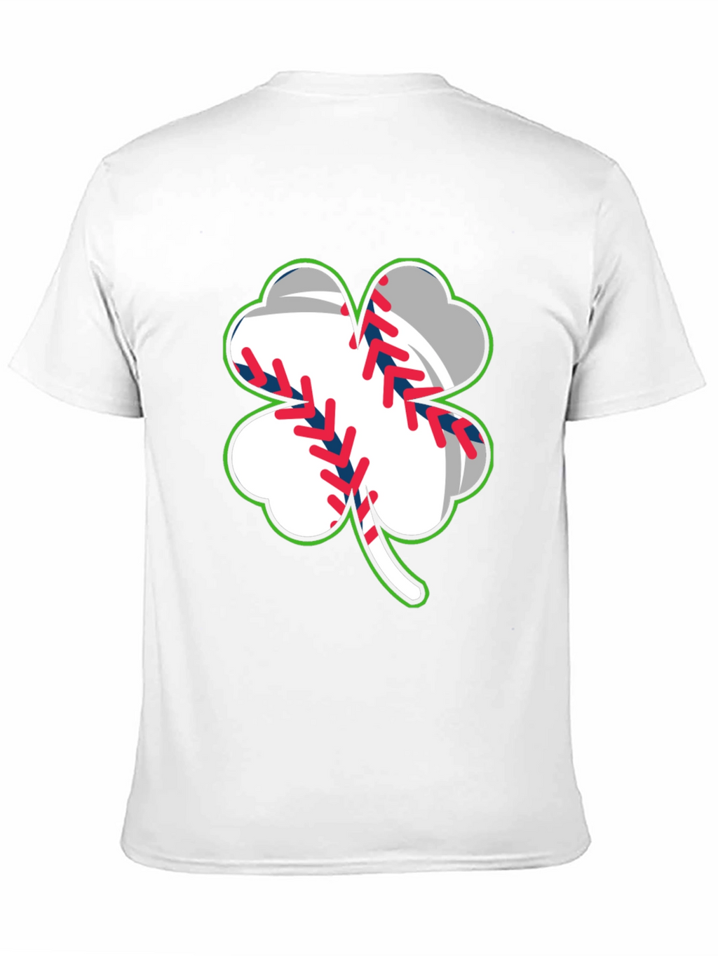 Shamrock Baseball T-Shirt - St. Patricks Day Luck!