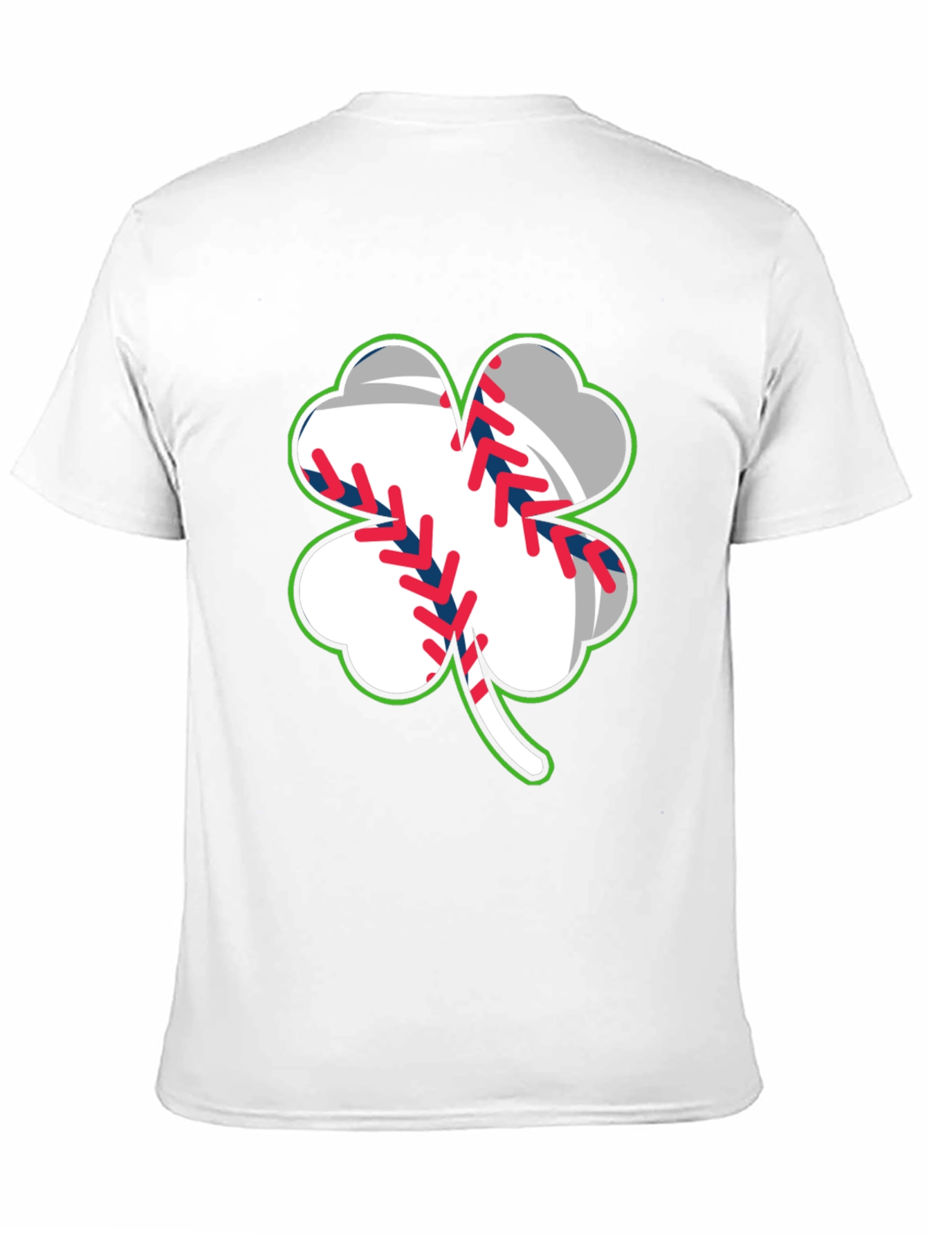Shamrock Baseball T-Shirt - St. Patricks Day Luck!
