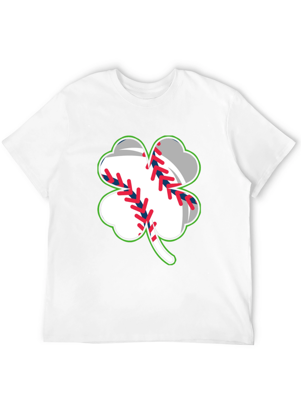 Shamrock Baseball T-Shirt - St. Patricks Day Luck!