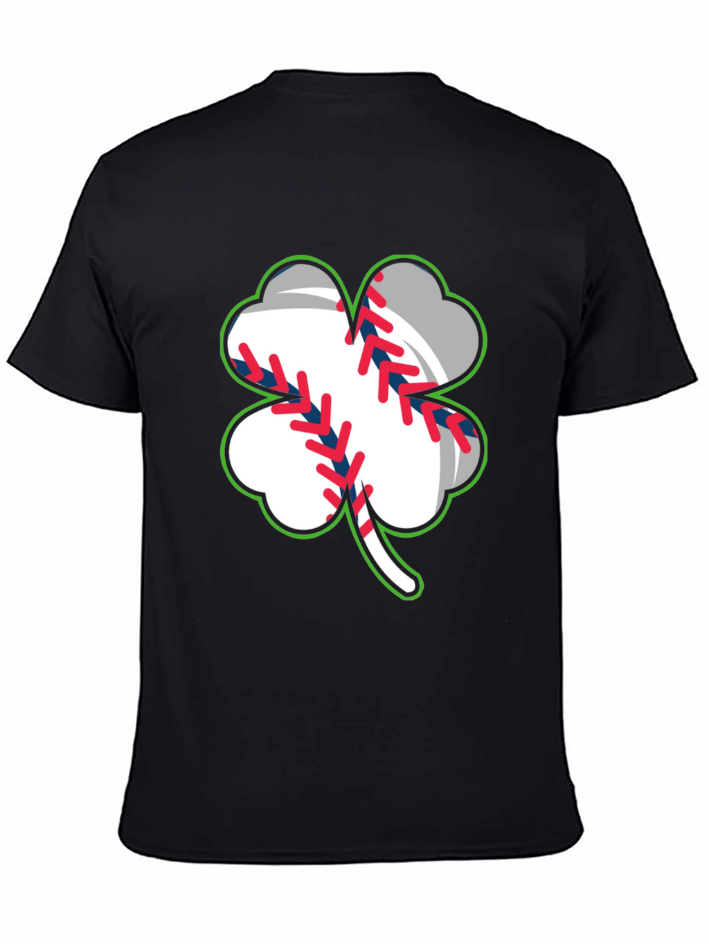 Shamrock Baseball T-Shirt - St. Patricks Day Luck!