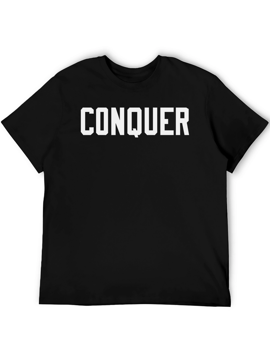 Conquer Graphic Tee - Bold Statement Shirt