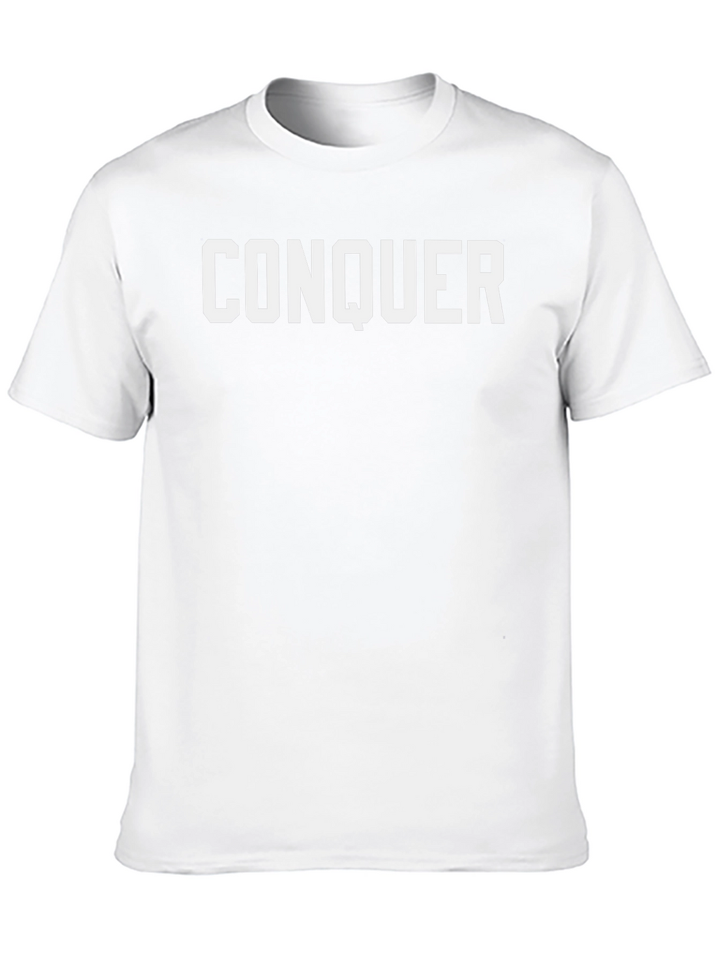 Conquer Graphic Tee - Bold Statement Shirt