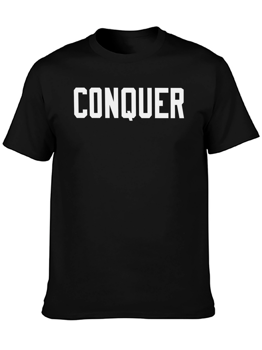 Conquer Graphic Tee - Bold Statement Shirt