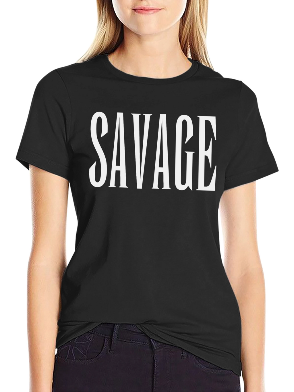 Savage Graphic Tee - Bold Statement T-Shirt