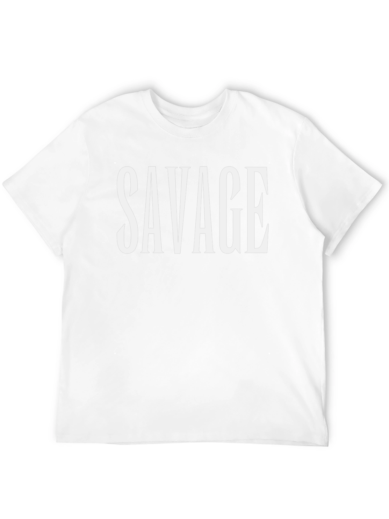 Savage Graphic Tee - Bold Statement T-Shirt
