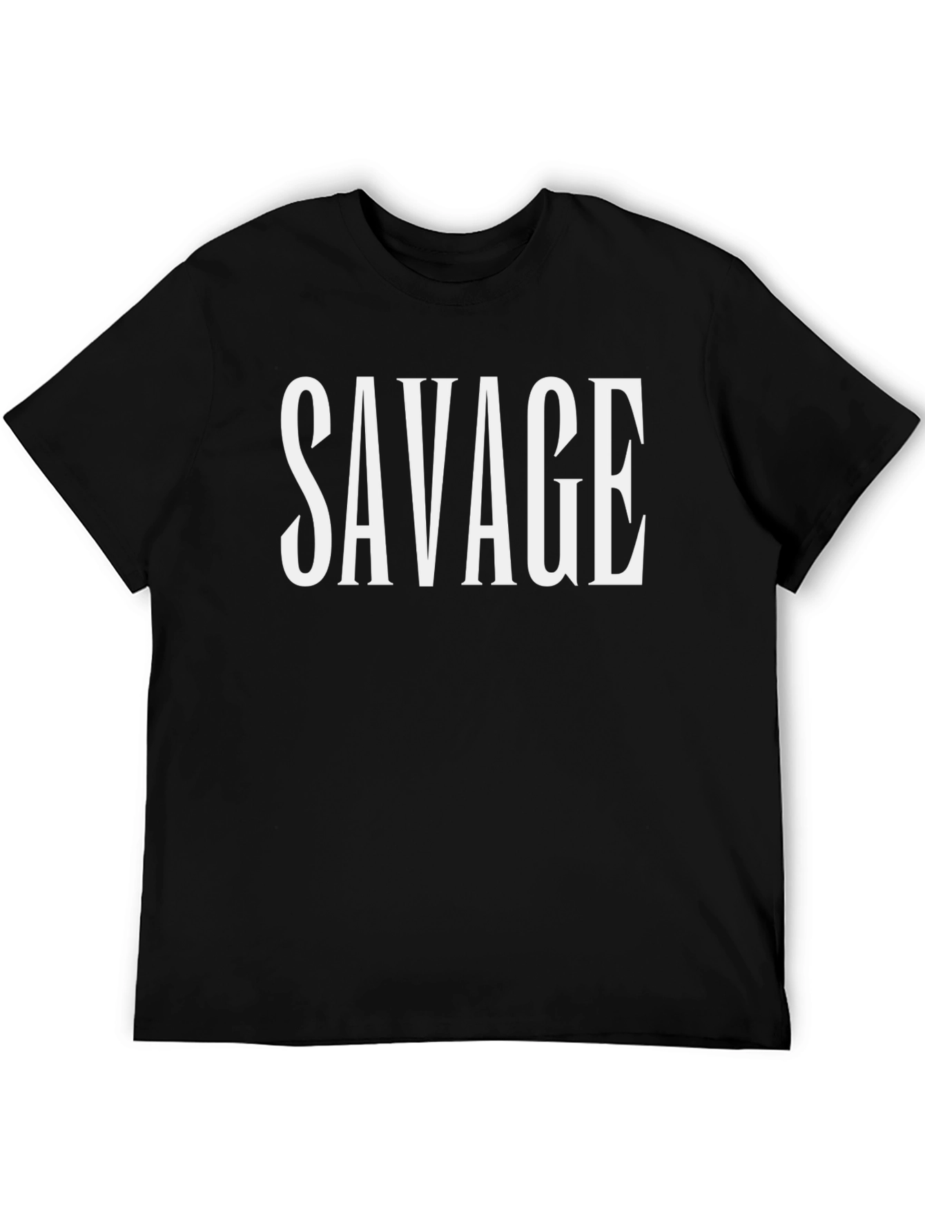 Savage Graphic Tee - Bold Statement T-Shirt