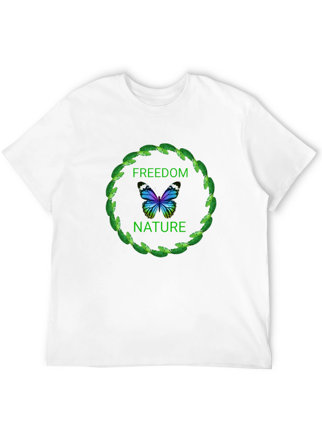 Freedom Nature Graphic T-Shirt