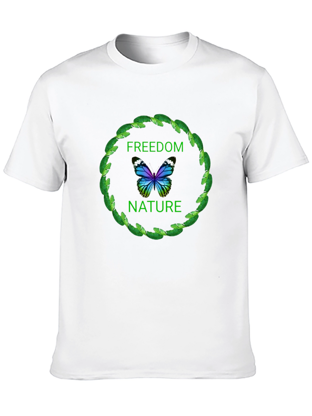 Freedom Nature Graphic T-Shirt