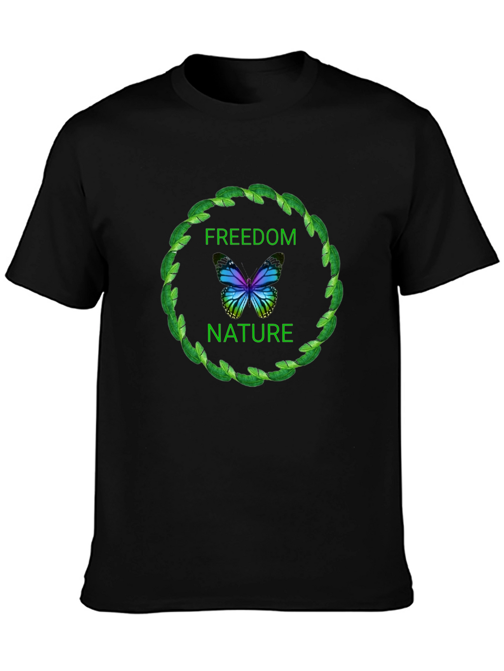 Freedom Nature Graphic T-Shirt
