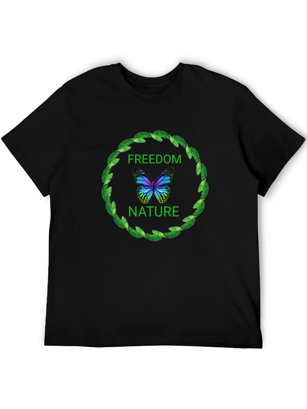 Freedom Nature Graphic T-Shirt