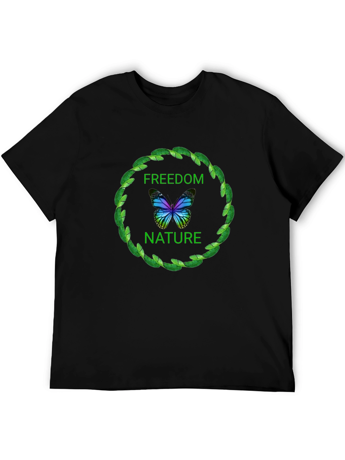 Freedom Nature Graphic T-Shirt