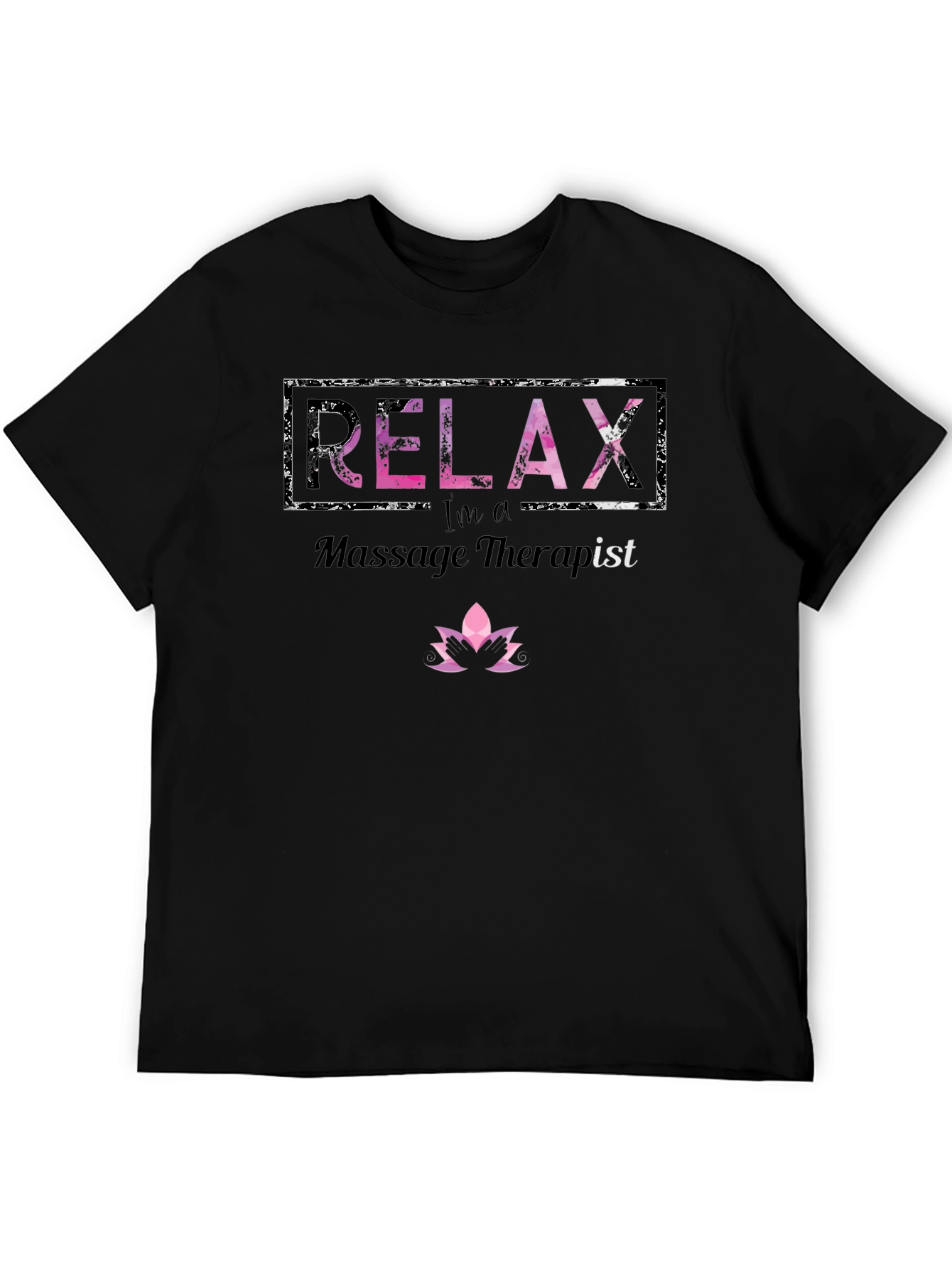 Relax Massage Therapist Graphic Tee