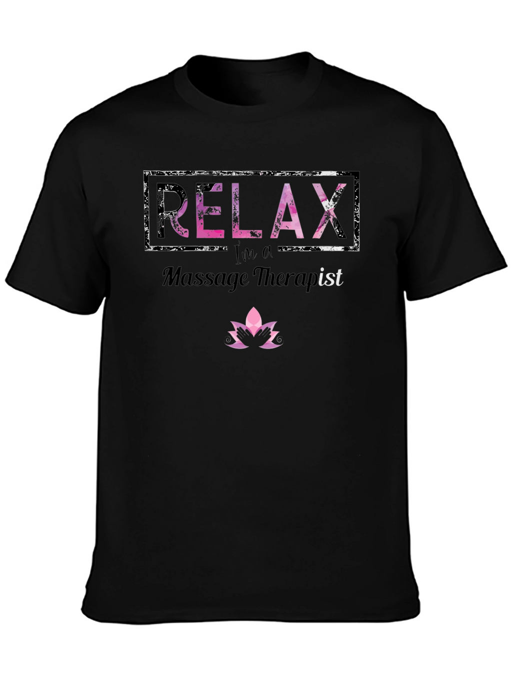 Relax Massage Therapist Graphic Tee