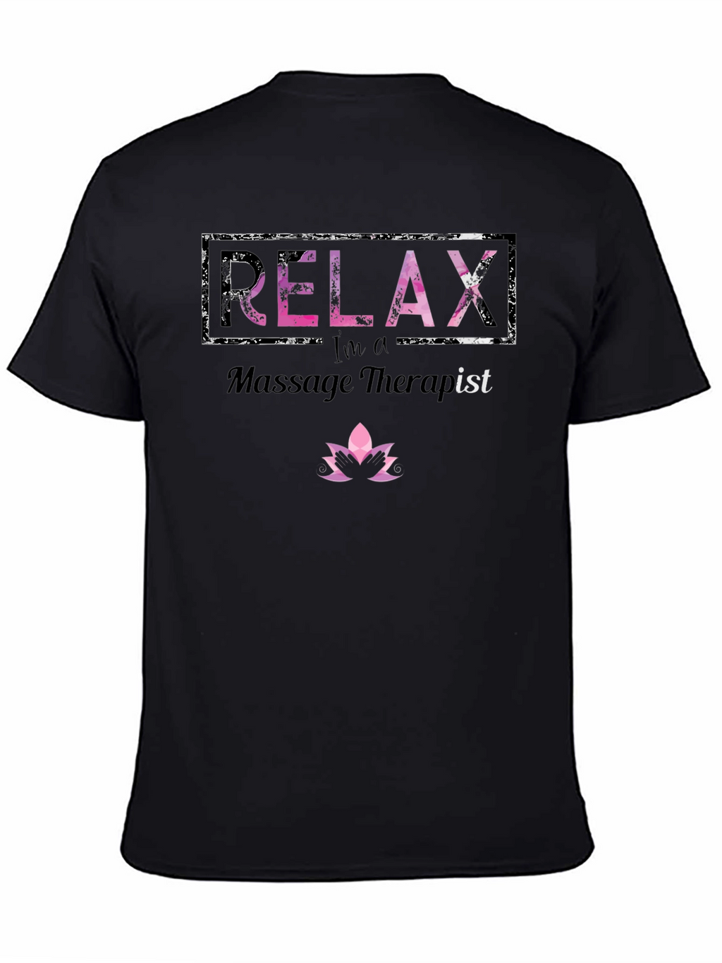 Relax Massage Therapist Graphic Tee