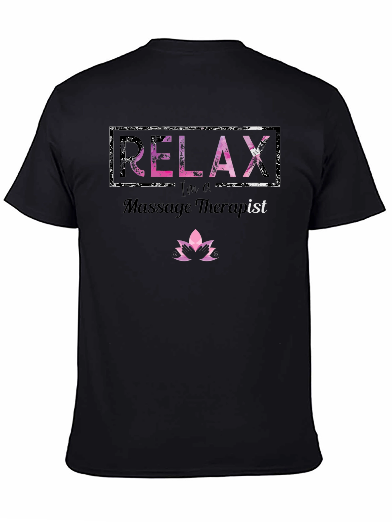 Relax Massage Therapist Graphic Tee