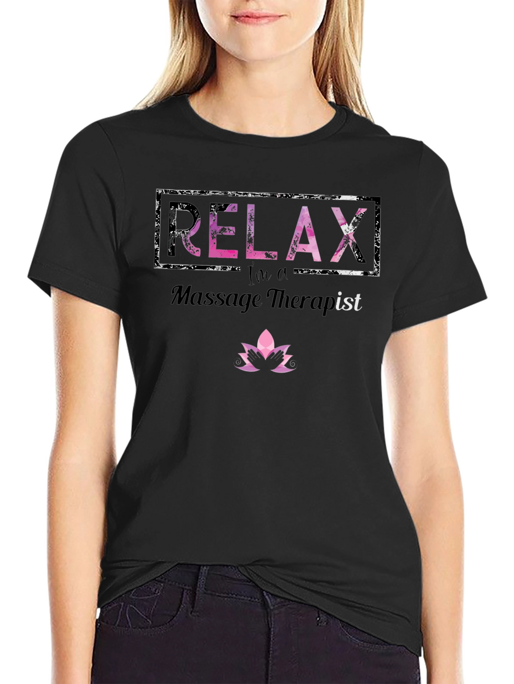 Relax Massage Therapist Graphic Tee