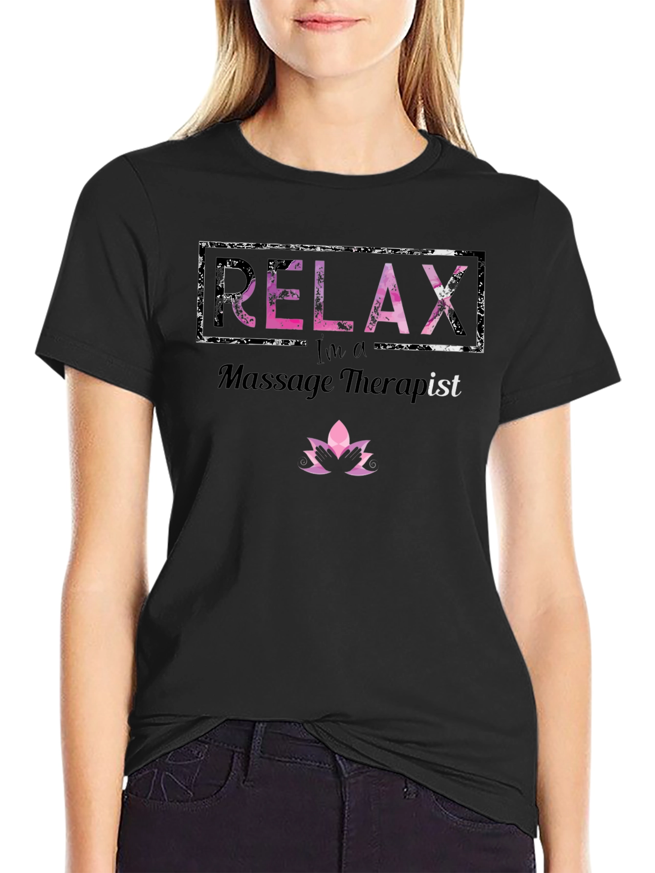 Relax Massage Therapist Graphic Tee