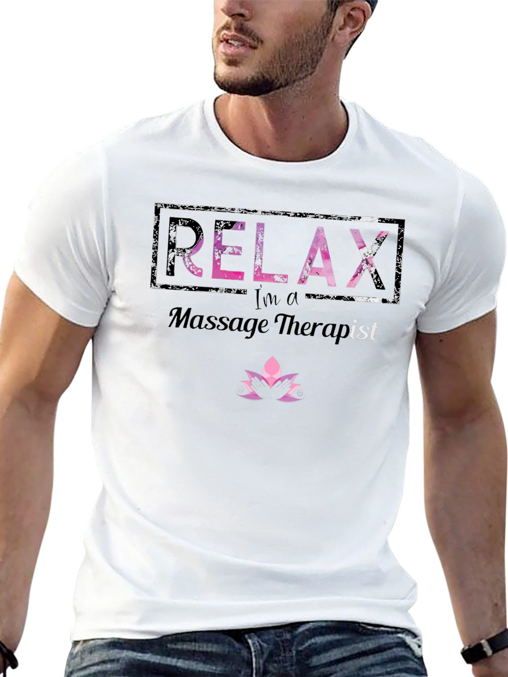 Relax Massage Therapist Graphic Tee