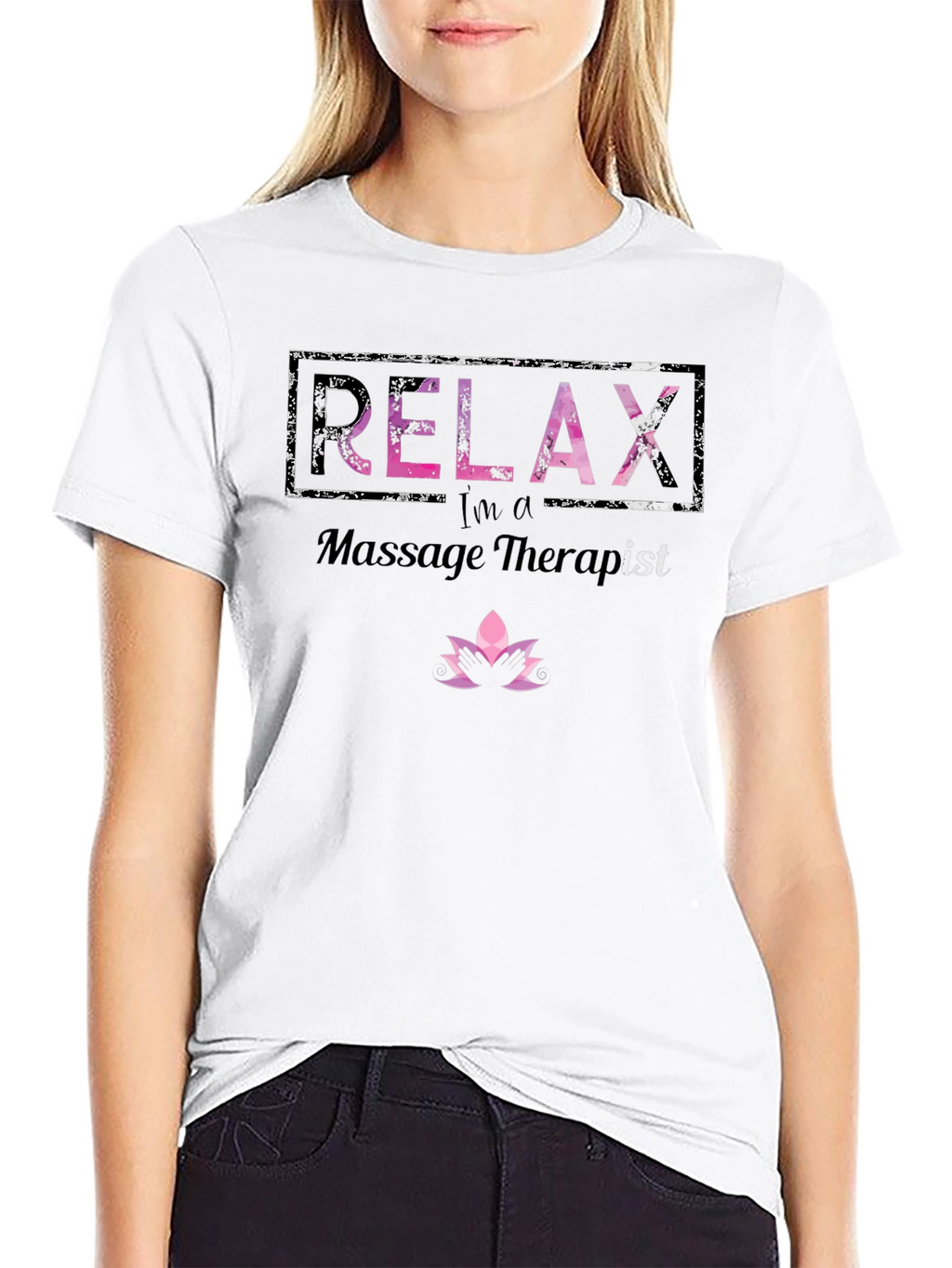 Relax Massage Therapist Graphic Tee