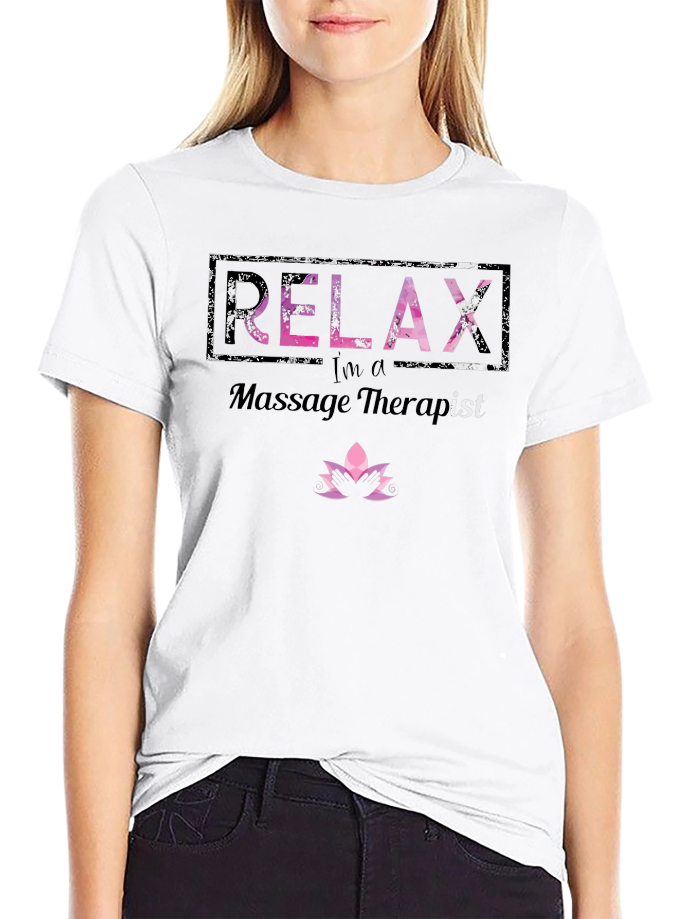 Relax Massage Therapist Graphic Tee