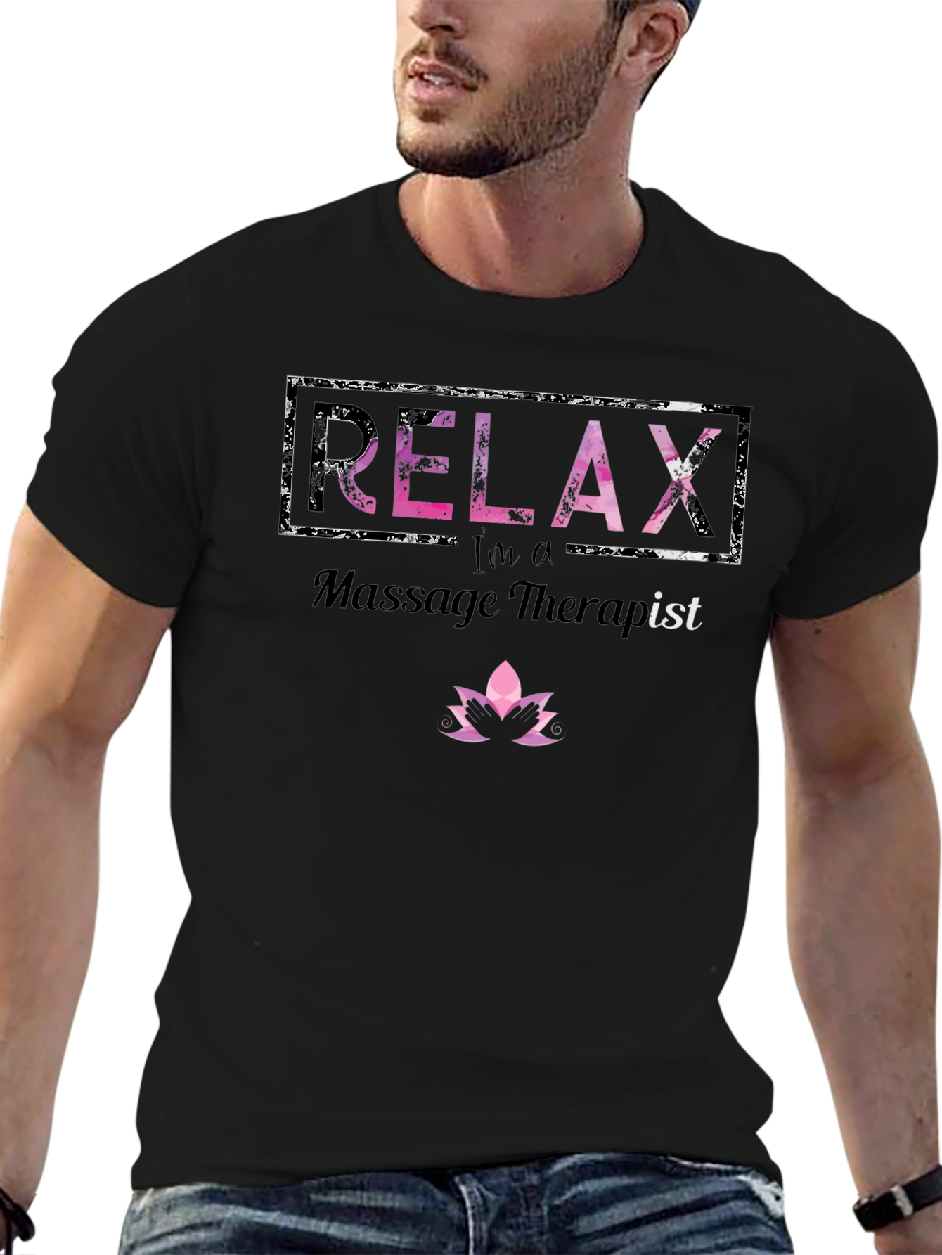 Relax Massage Therapist Graphic Tee