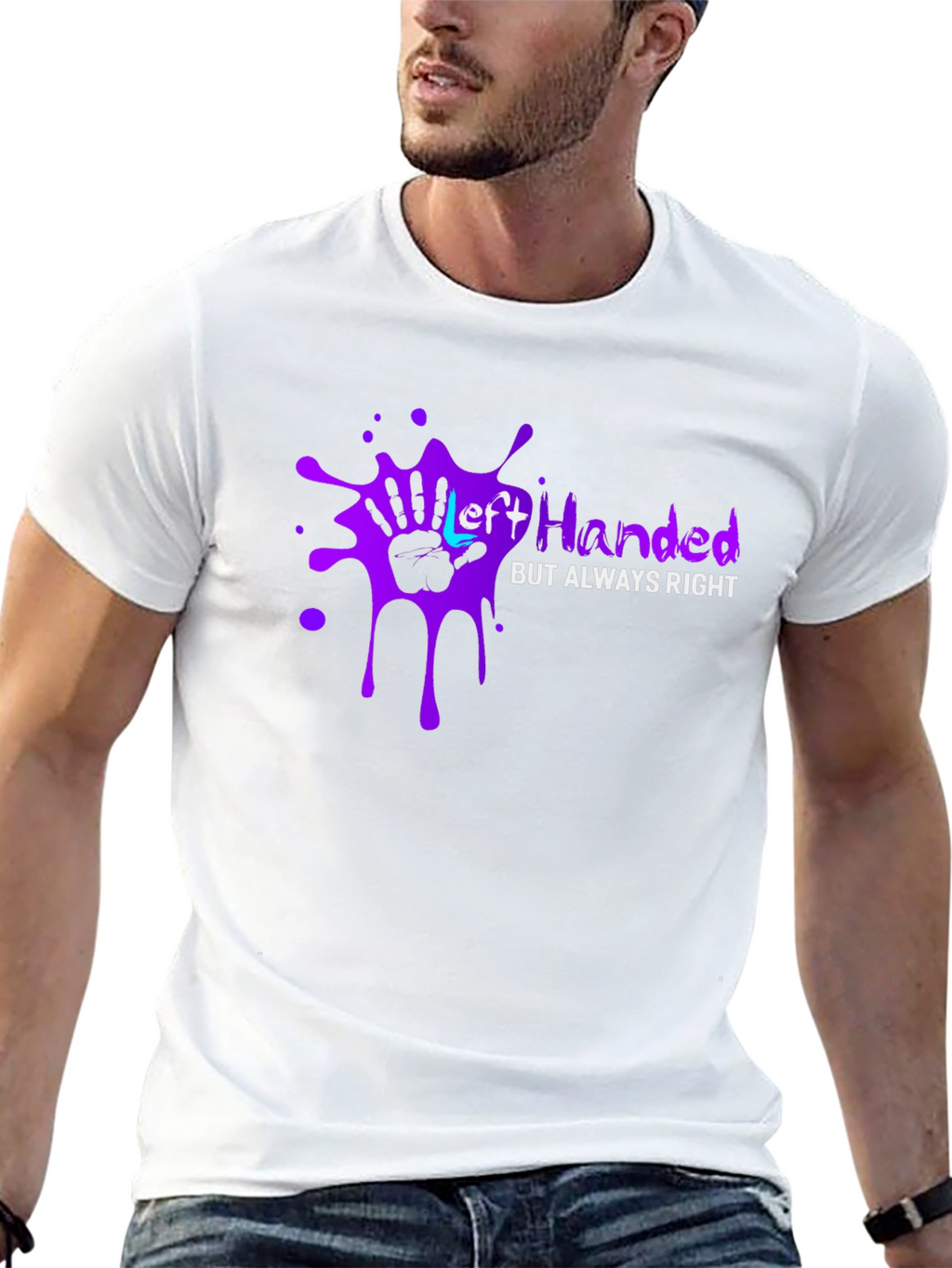 Left Handed But Always Right T-Shirt