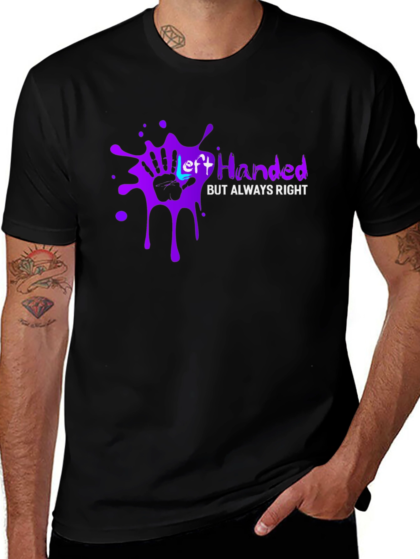 Left Handed But Always Right T-Shirt