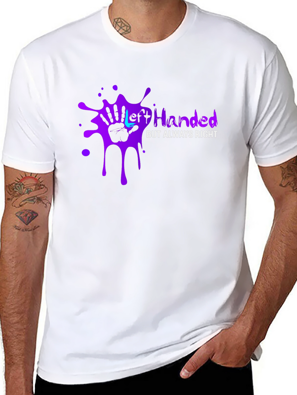 Left Handed But Always Right T-Shirt