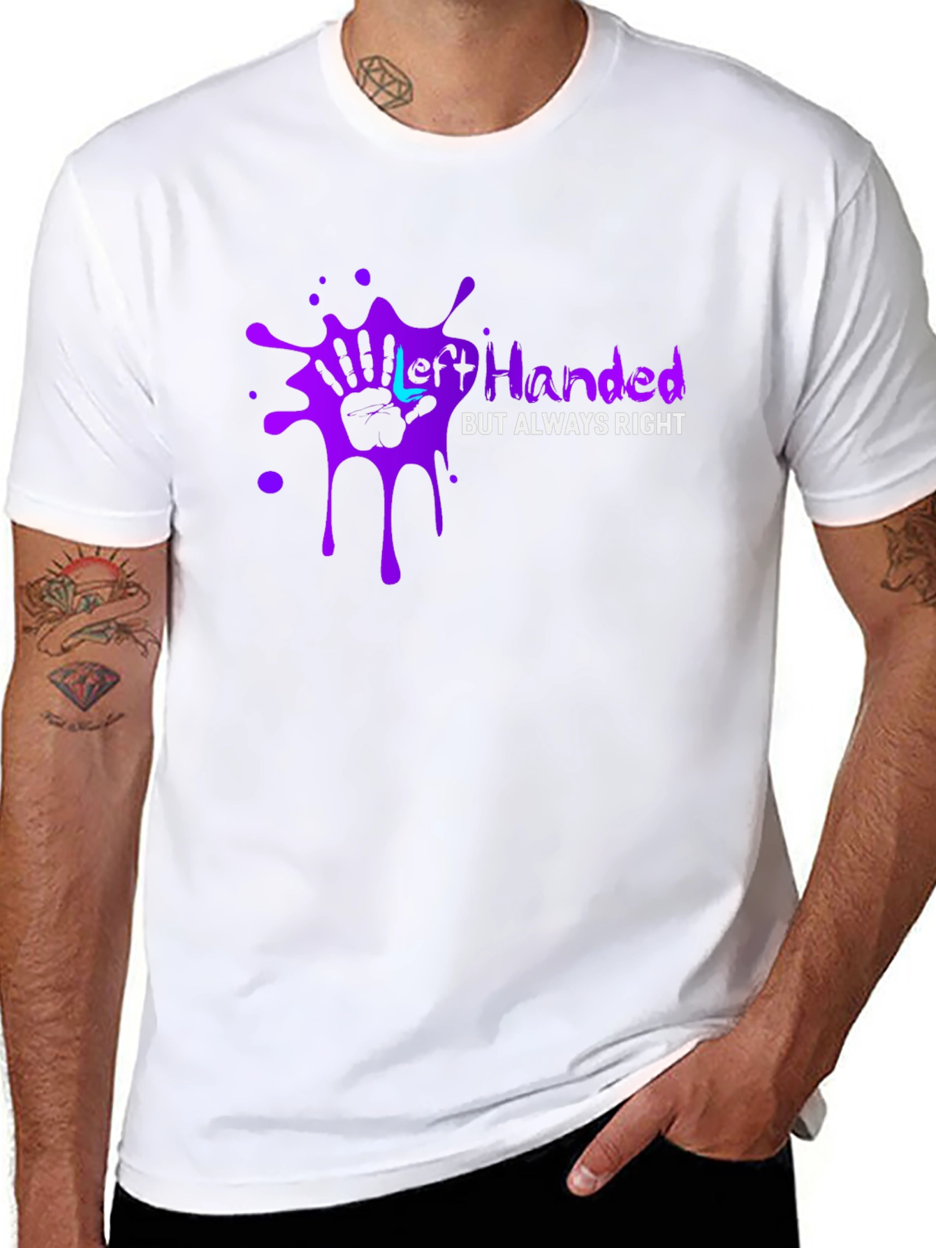 Left Handed But Always Right T-Shirt