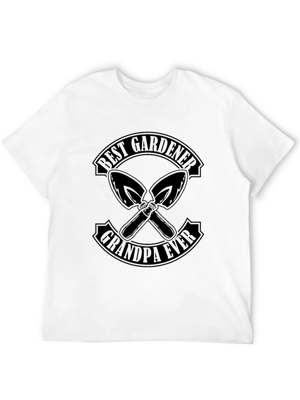 Best Gardener Grandpa Ever T-Shirt - Black