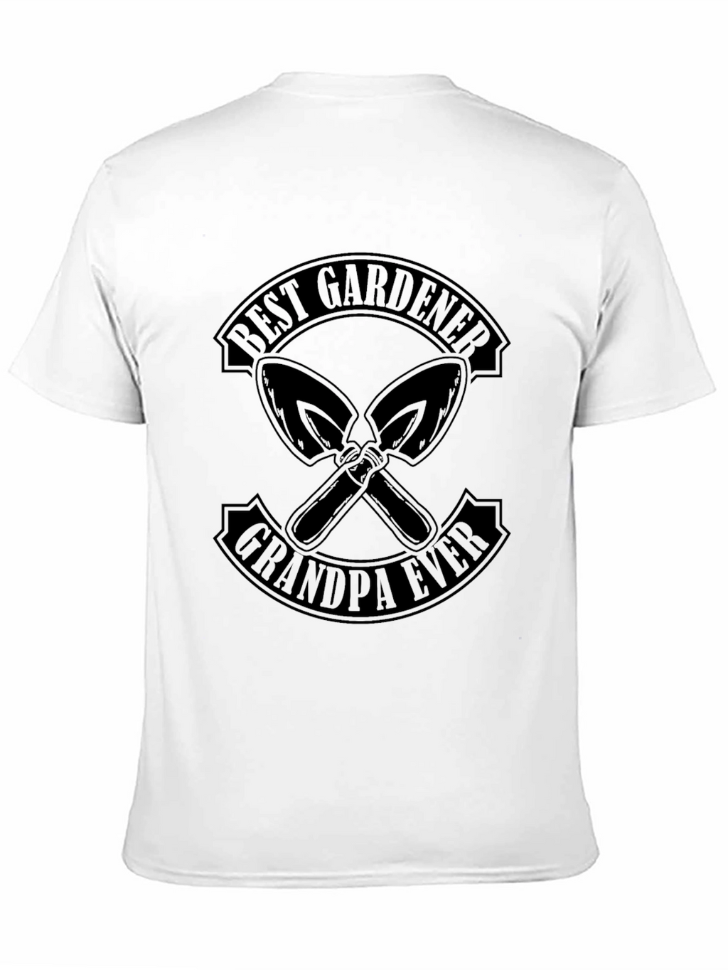Best Gardener Grandpa Ever T-Shirt - Black