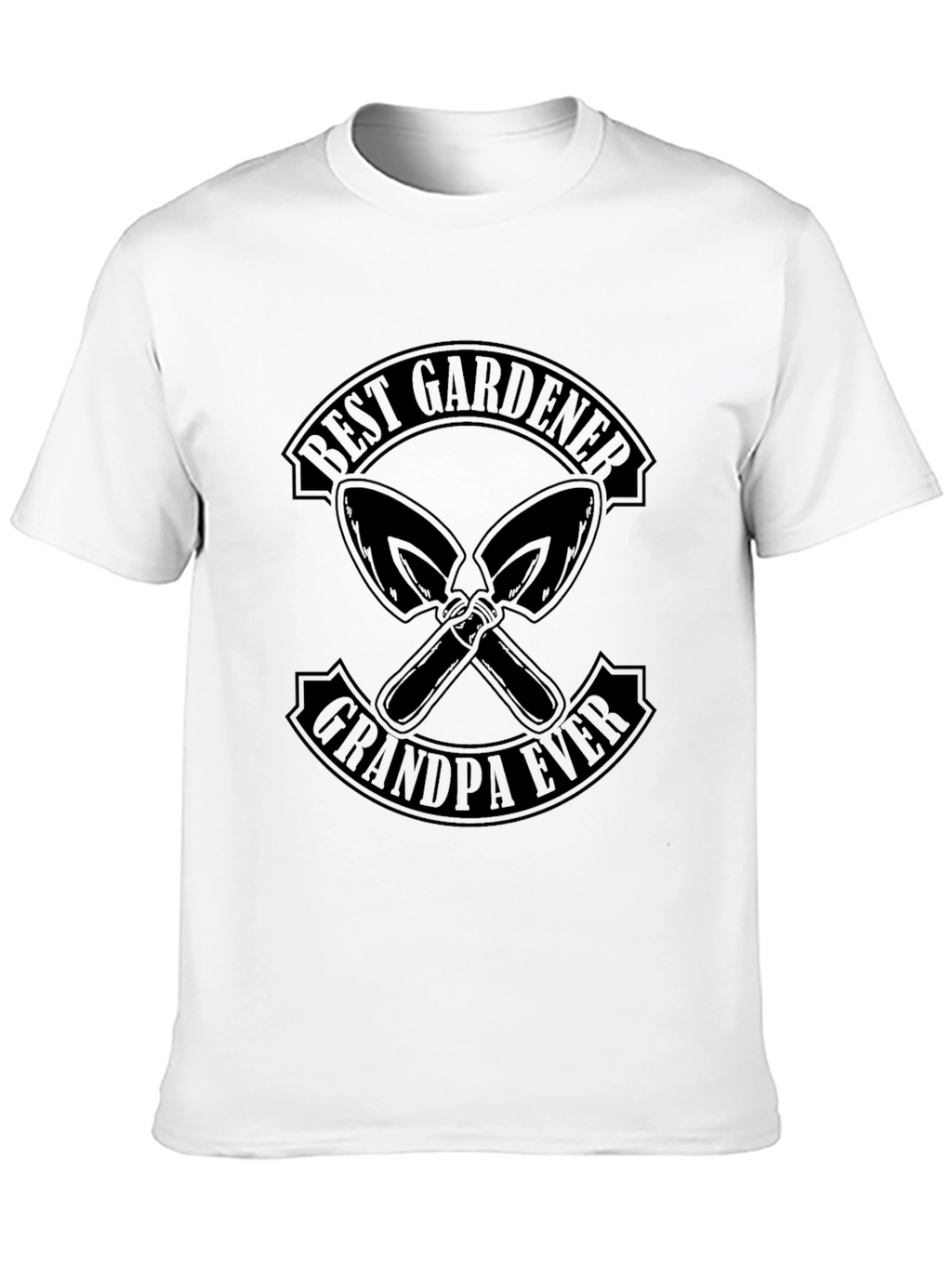 Best Gardener Grandpa Ever T-Shirt - Black