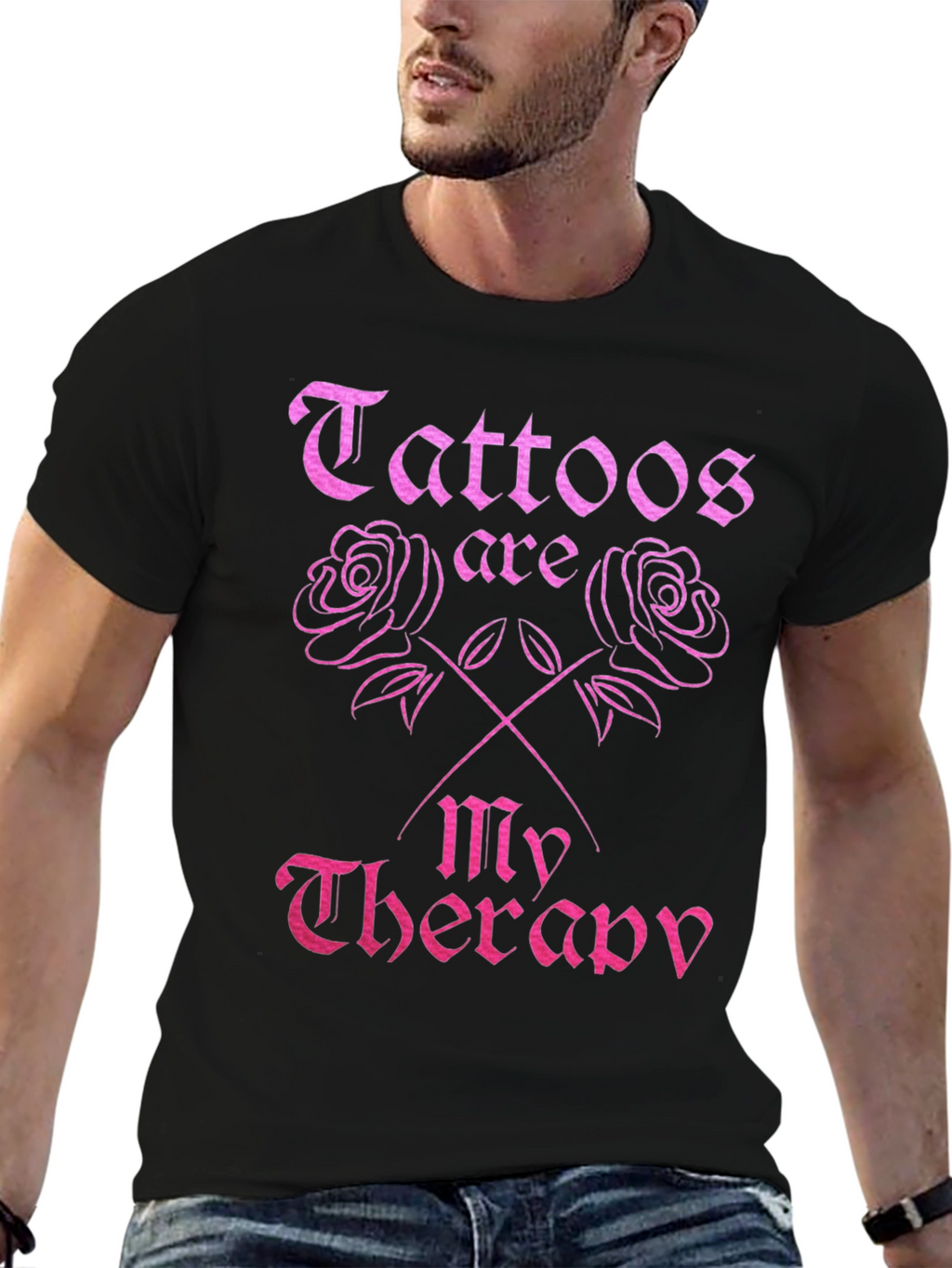 Tattoos are My Therapy Graphic Tee