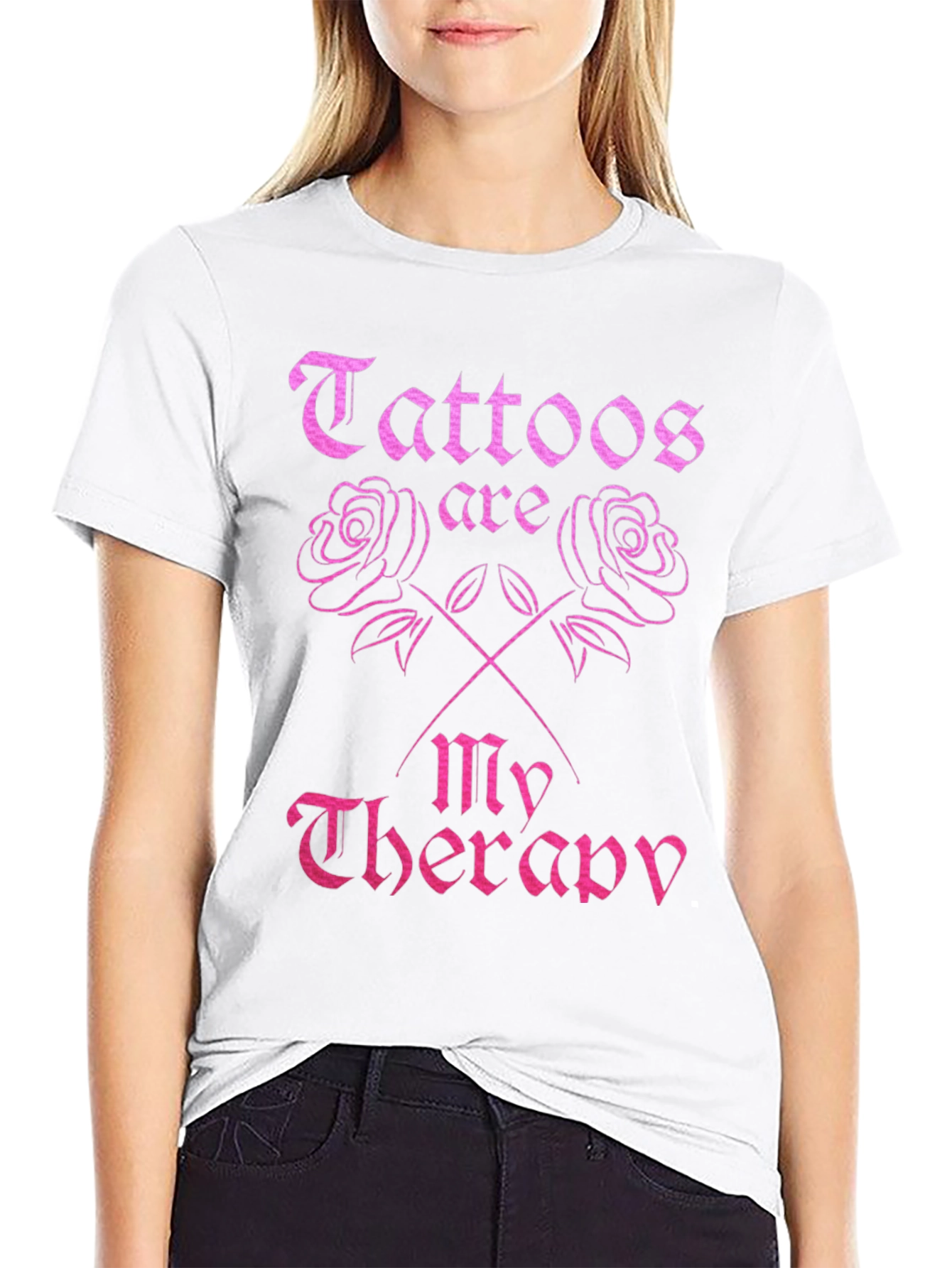 Tattoos are My Therapy Graphic Tee