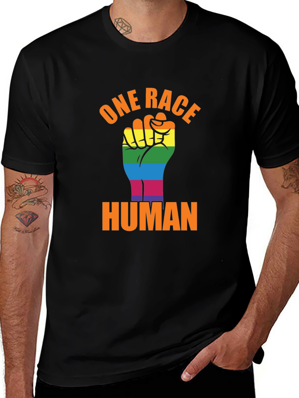 One Race Human Equality T-Shirt